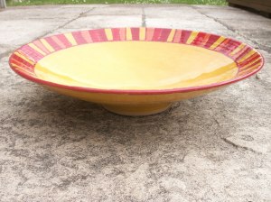Fruit bowl about 33cm wide